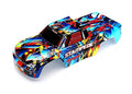 Traxxas 3648 Stampede Rock N Roll Body Painted Graphics 2WD New