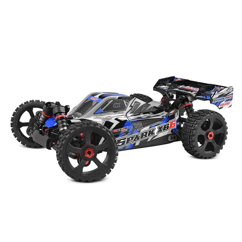 Corally 00485-B Spark XB6 1/8 6S Basher Buggy, ROLLER, Blue