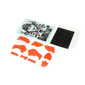 Losi LOS260004 Orange Plastics w/Wraps: PM-MX