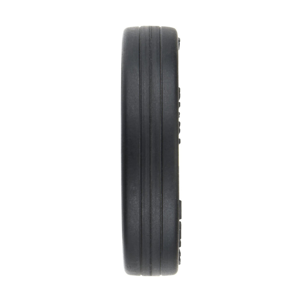 Pro-line Racing 1021910 1/16 Front Runner Front Tires MTD 8mm Black/Silver (2): Mini Drag