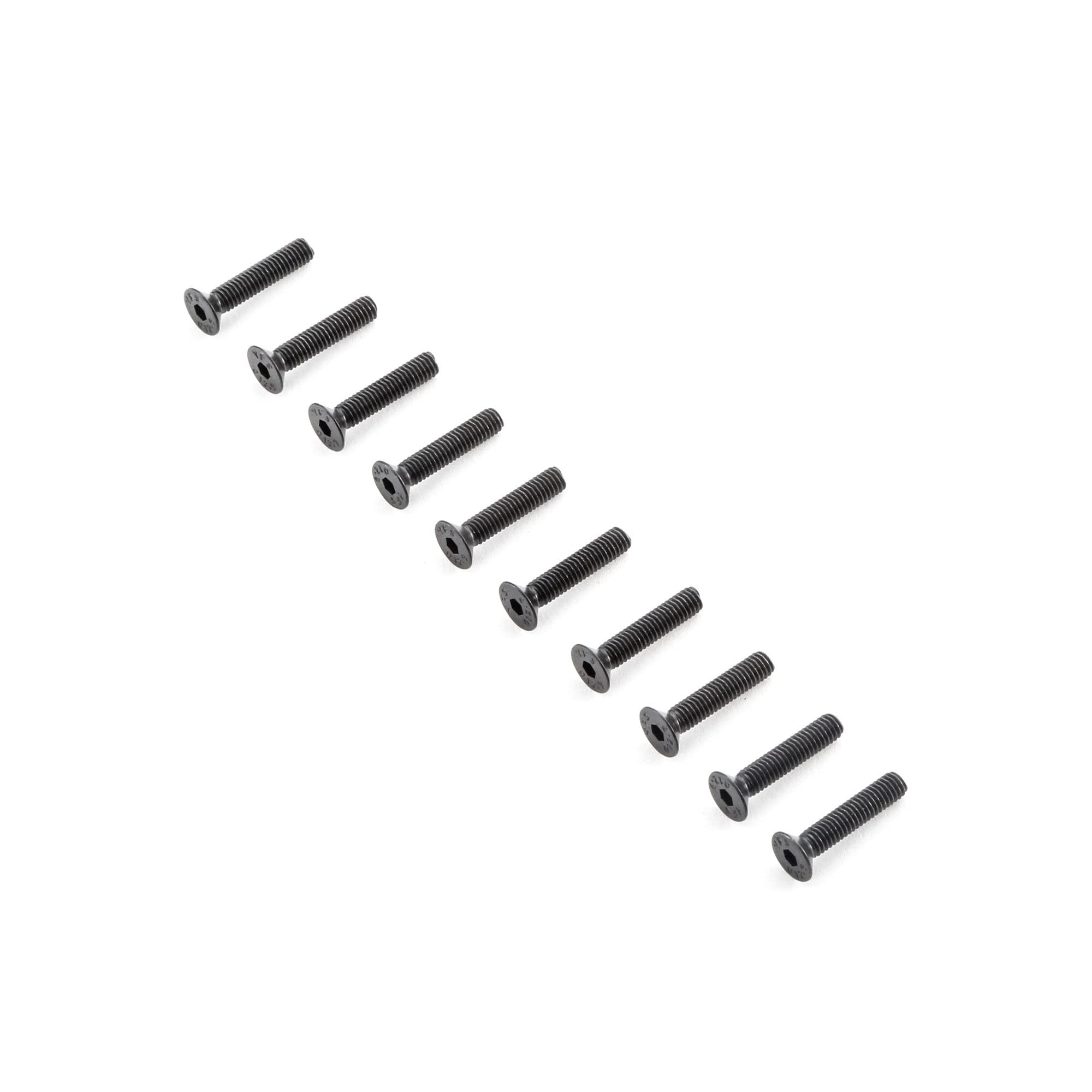 Team Losi Racing TLR255014 Flat Head Screws, M4x20mm (10)