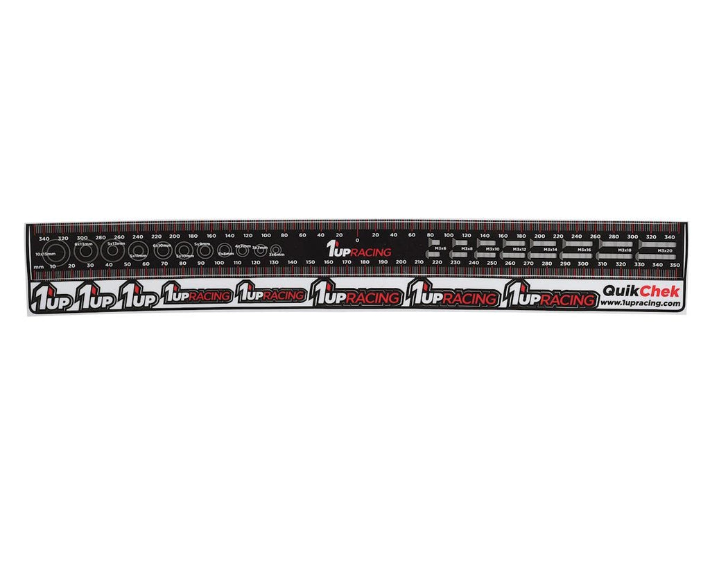 1UP Racing 160403 QuikChek Decal - Red Accent