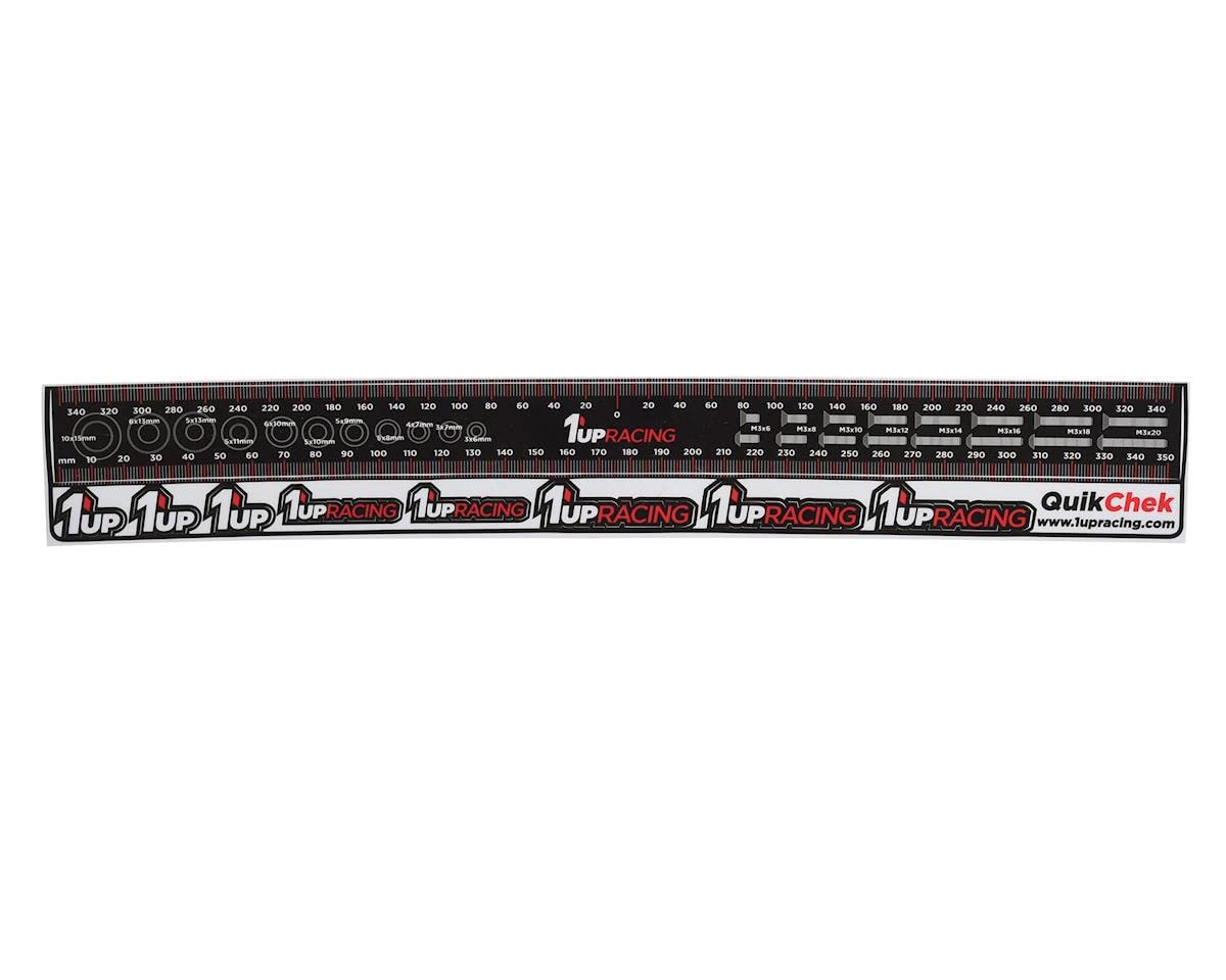 1UP Racing 160403 QuikChek Decal - Red Accent