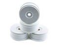 Mugen C11311 Dish Wheels, White (4)