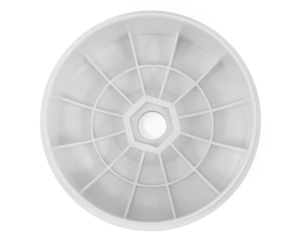 DE Racing PSB8W White Speedline Plus Buggy Wheels for 1/8 Buggy (4pcs)