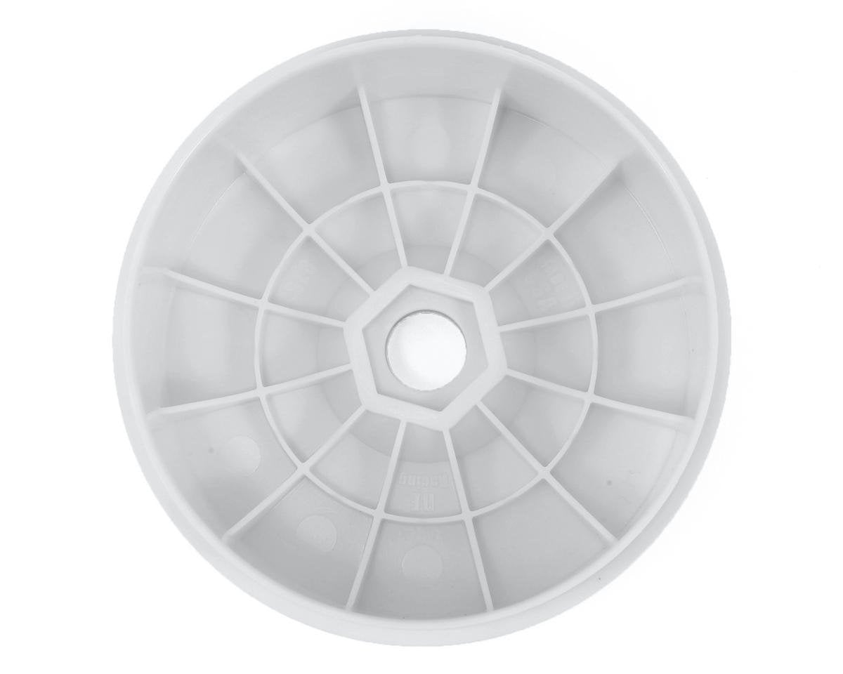 DE Racing PSB8W White Speedline Plus Buggy Wheels for 1/8 Buggy (4pcs)