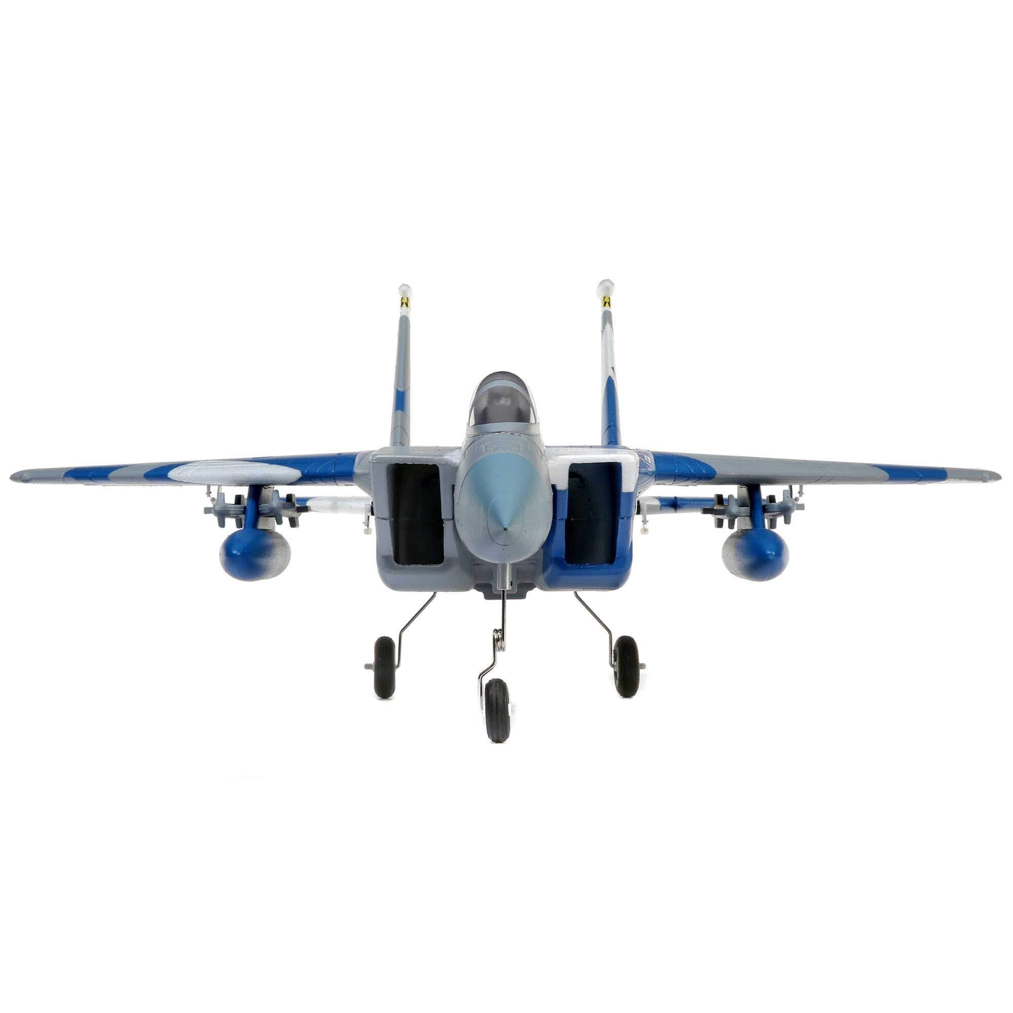 E-Flite EFL97500 F-15 Eagle 64mm EDF BNF Basic AS3X SAFE RC Jet New