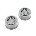 Losi LOS45020 Wheels, Silver (2): 1/6 Super Baja Rey
