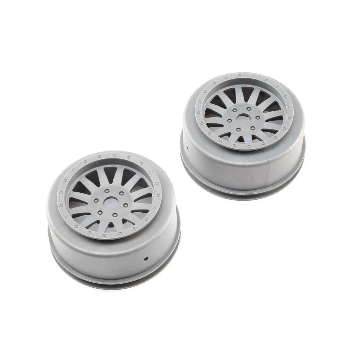 Losi LOS45020 Wheels, Silver (2): 1/6 Super Baja Rey