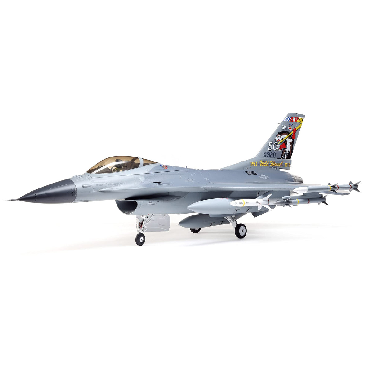 E-Flite EFL87870 F-16 Falcon 80mm EDF ARF+ Airplane (no Power system)