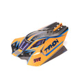 Arrma ARA-2318 TYPHON 4x4 Clipless Painted Decaled Body (Orange)