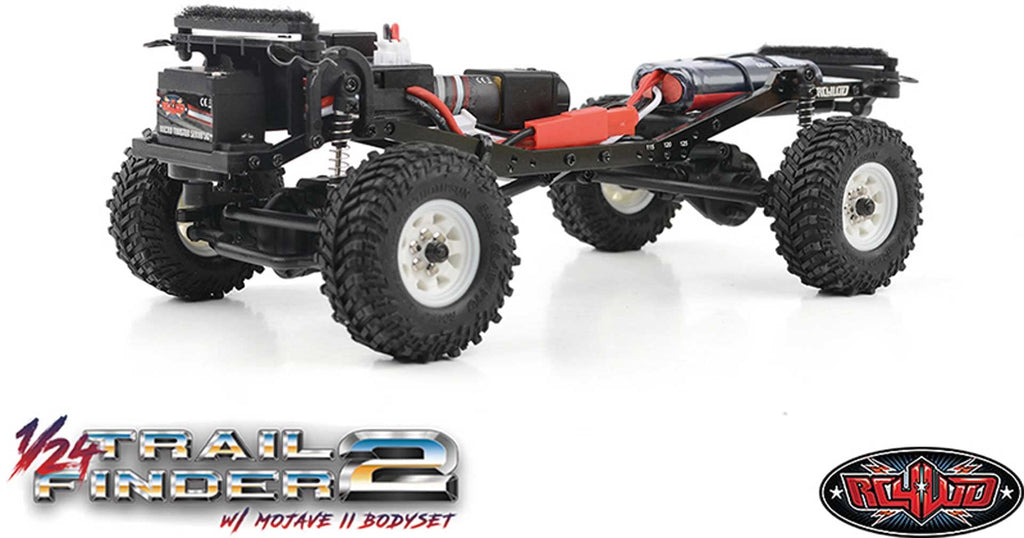 Rc4WD ZRTR0051 1/24 Trail Finder 2 RTR w/ Mojave II Hard Body, Yellow
