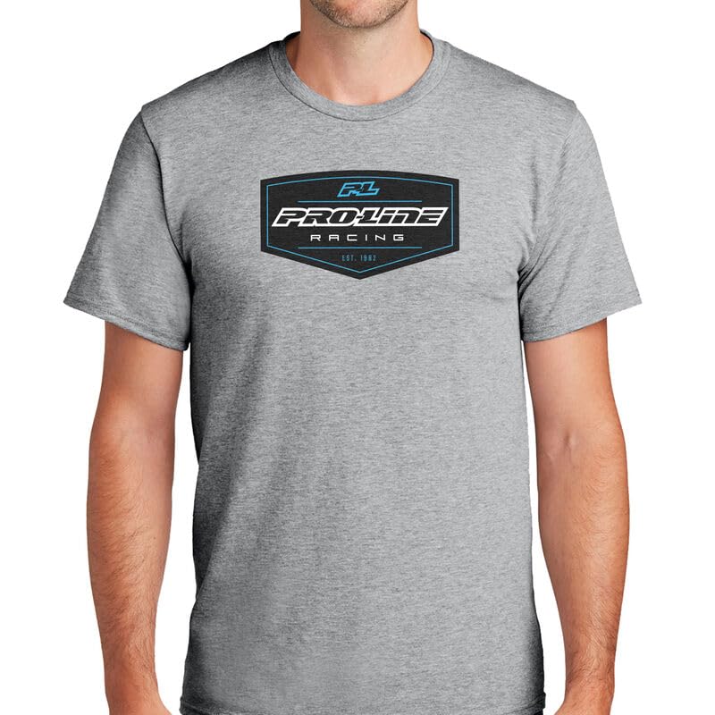 Pro-line Racing 986005 Pro-Line Crest Grey T-Shirt - XXL