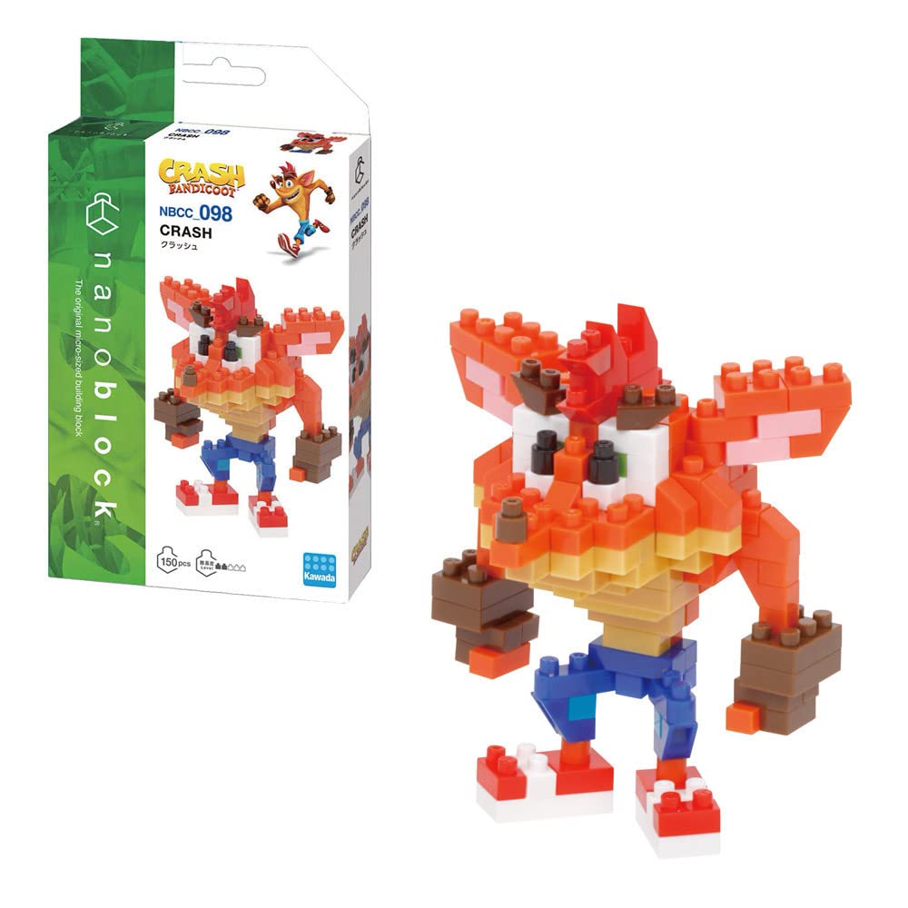 Nanoblock 21864 Crash Bandicoot "Crash Bandicoot", Nanoblock (Box/12)