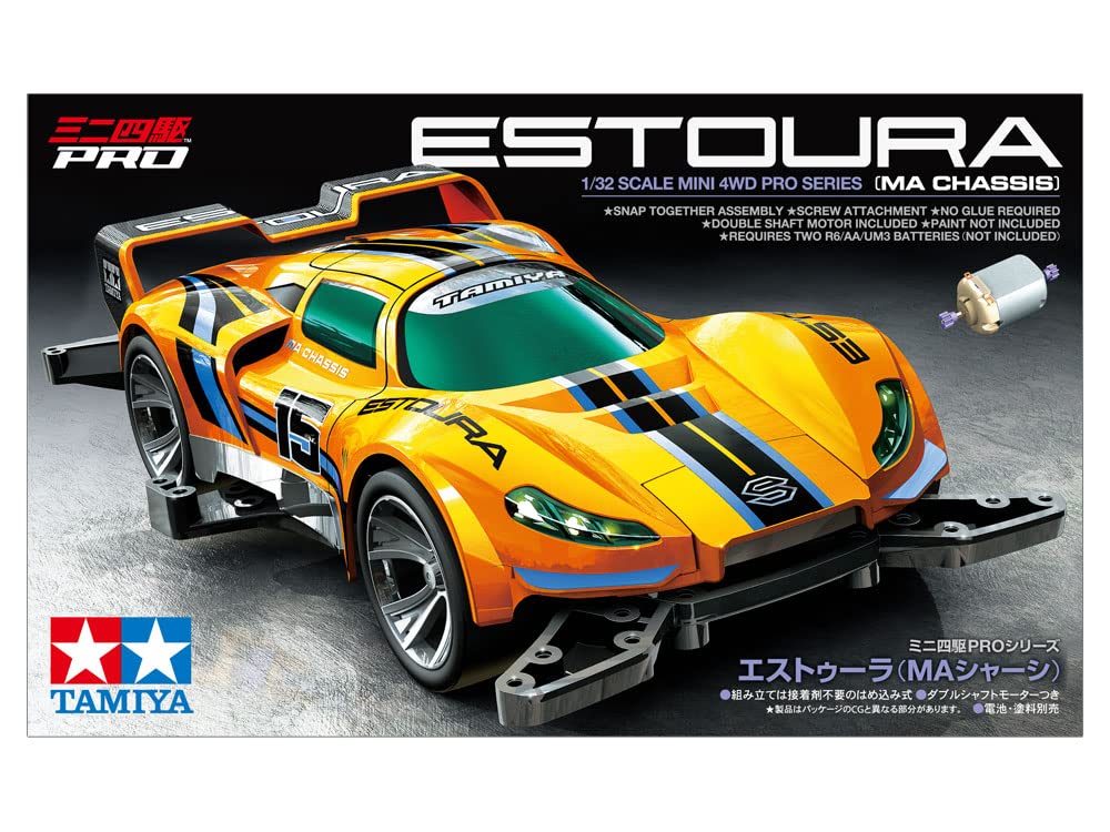 Tamiya 18659 1/32 JR Mini 4WD Estoura with MA Chassis