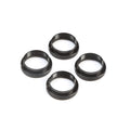 Team Losi Racing TLR243045 16mm Shock Nuts & O-rings (4): 8X