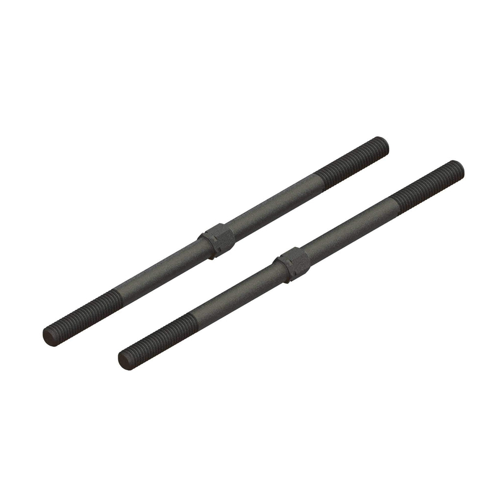 Arrma 340156 Steel Turnbuckle M6x130mm (Black) (2)