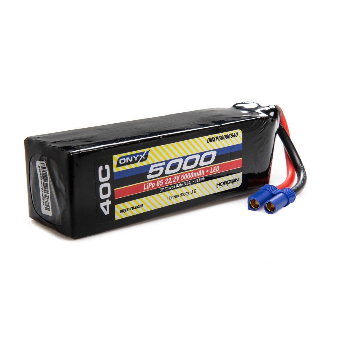 Onyx ONXP50006S40 5000mAh 6S 22.2V 40C LiPo, EC5, LED