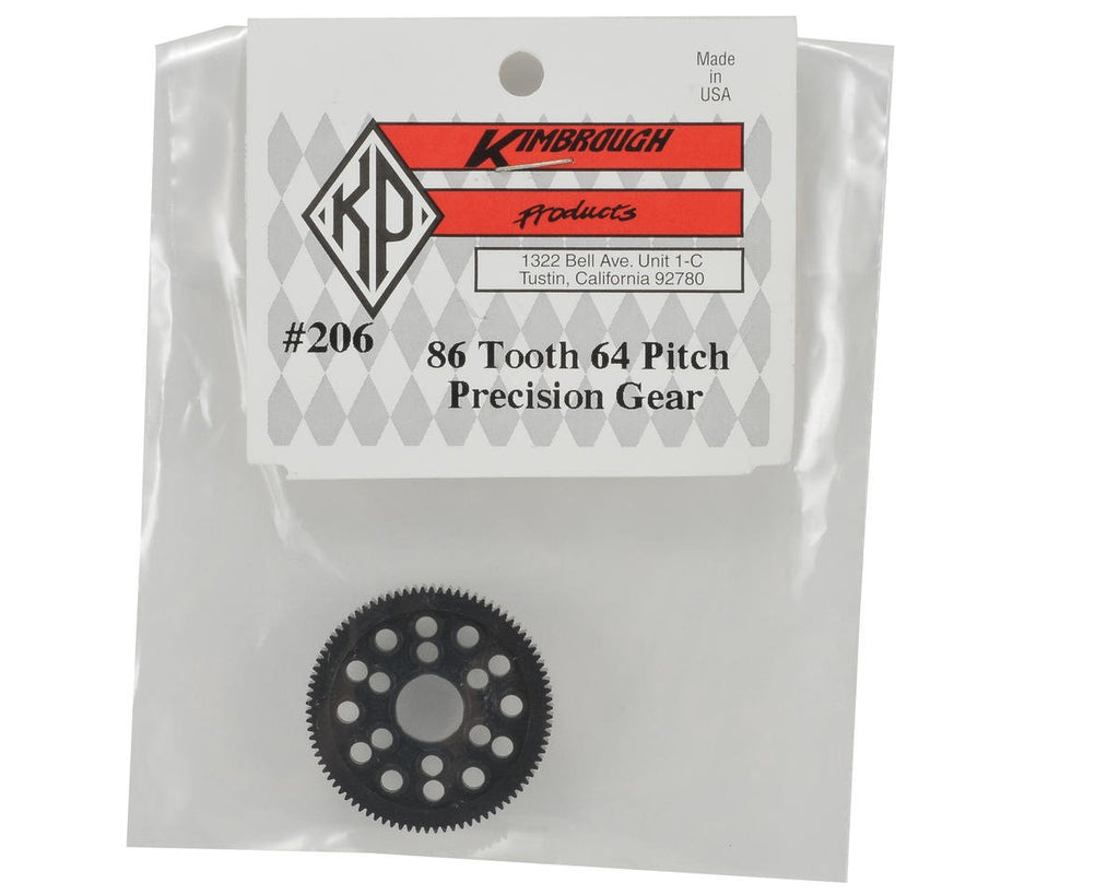 Kimbrough 206 86 Tooth Spur Gear 64 Pitch