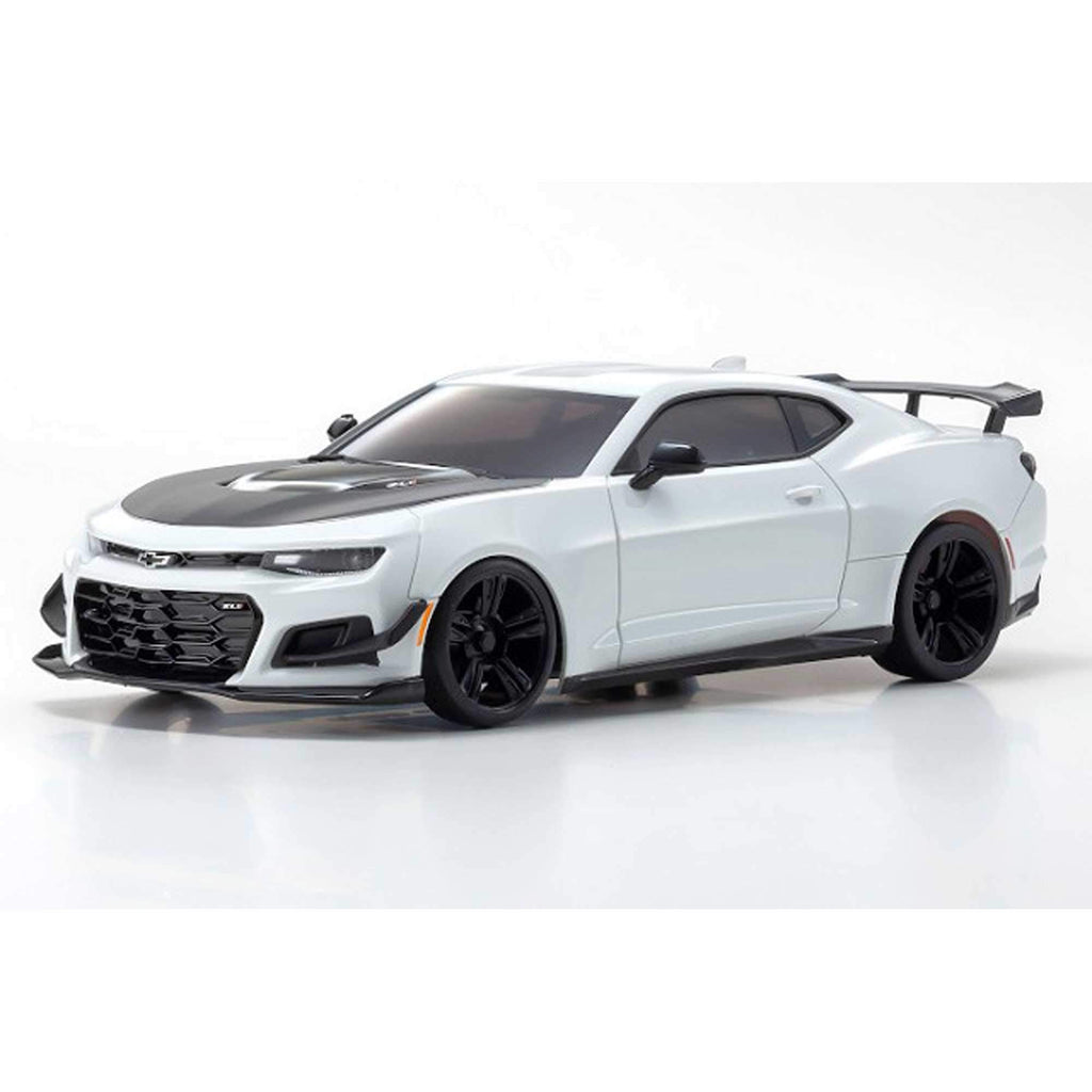 Kyosho 32339W Mini-Z RWD MR-03 Chevrolet Camaro ZL1 1LE Summit White ReadySet