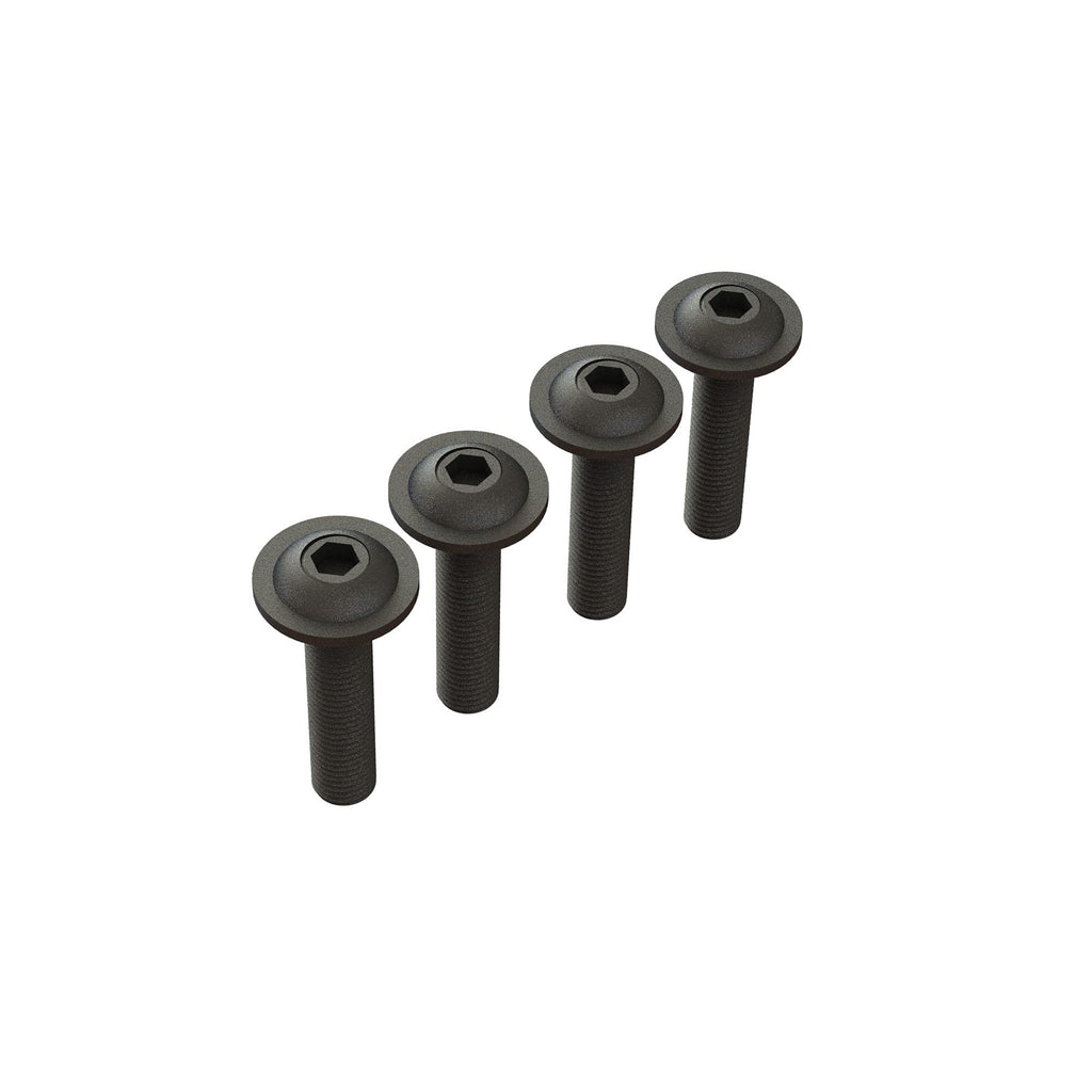 Arrma 727412 Button Head Screw Flanged M4x14mm (4)
