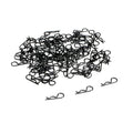 Integy C23214BLK Bent-Up Body Clip (100), Black: 1/10