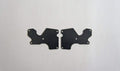 Mugen Seiki Racing E2156 Graphite Rear Lower Suspension Arm Mount Plate
