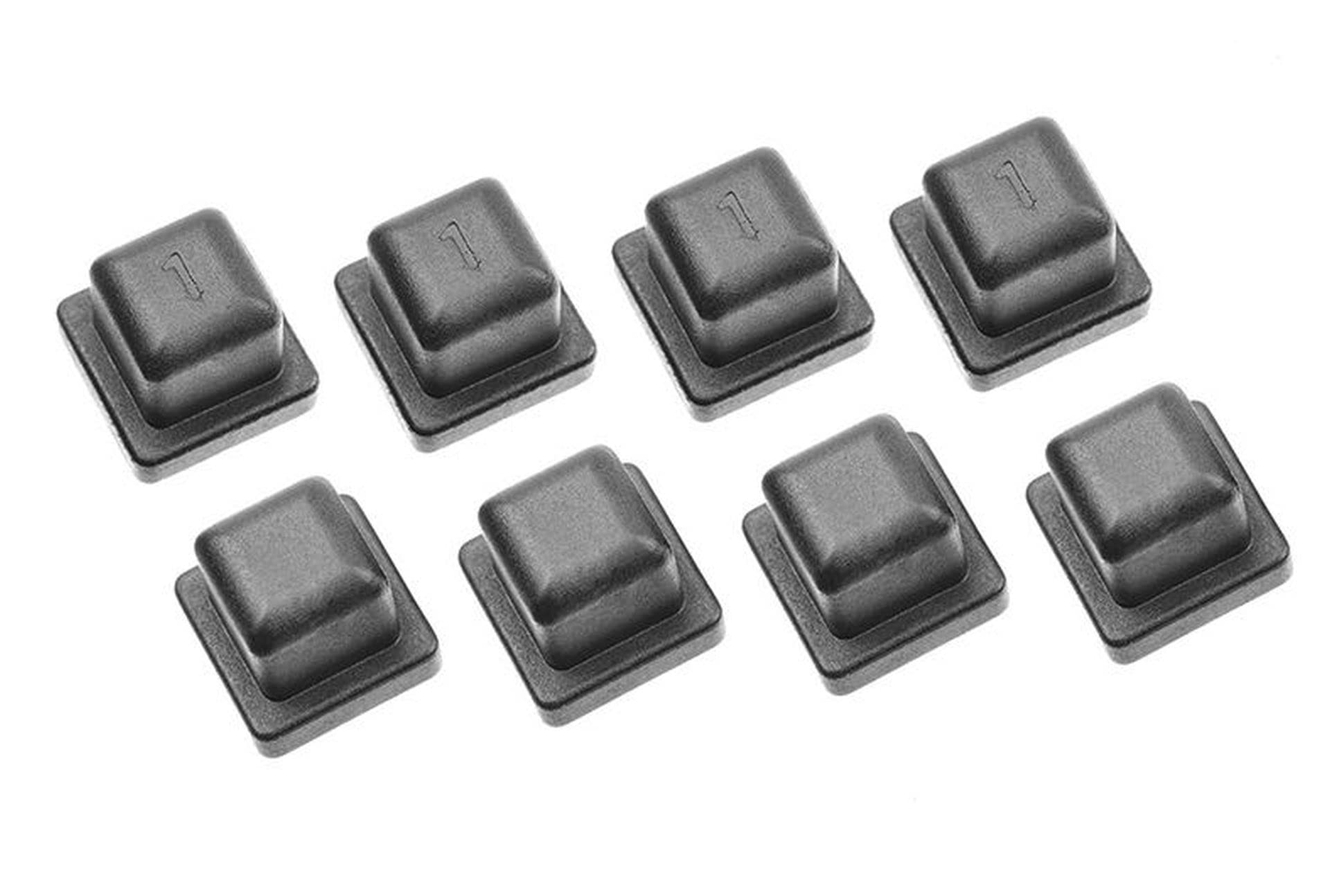 Corally 00180-907 Arm Holder Inserts - Composite - 8pc Set