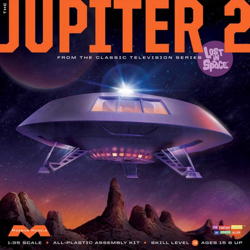 Moebius Models 913 Jupiter 2 Model Kit