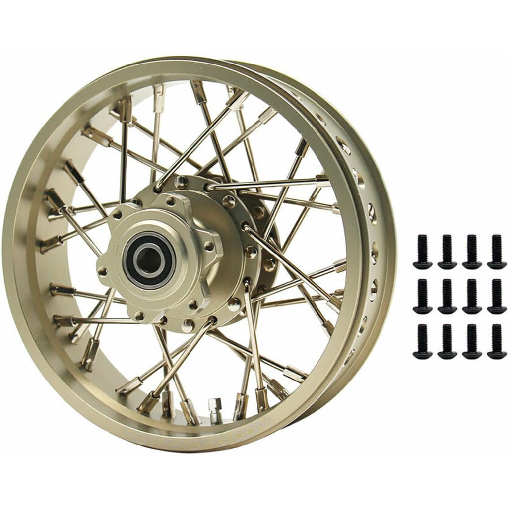 Hot Racing LPC532R08 7075 CNC wire spoke wheel Rear fits Losi Promoto-MX
