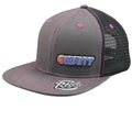 Trinity 9829 Team Trinity Flat Bill 2023 Trucker Hat w/ Purpl...