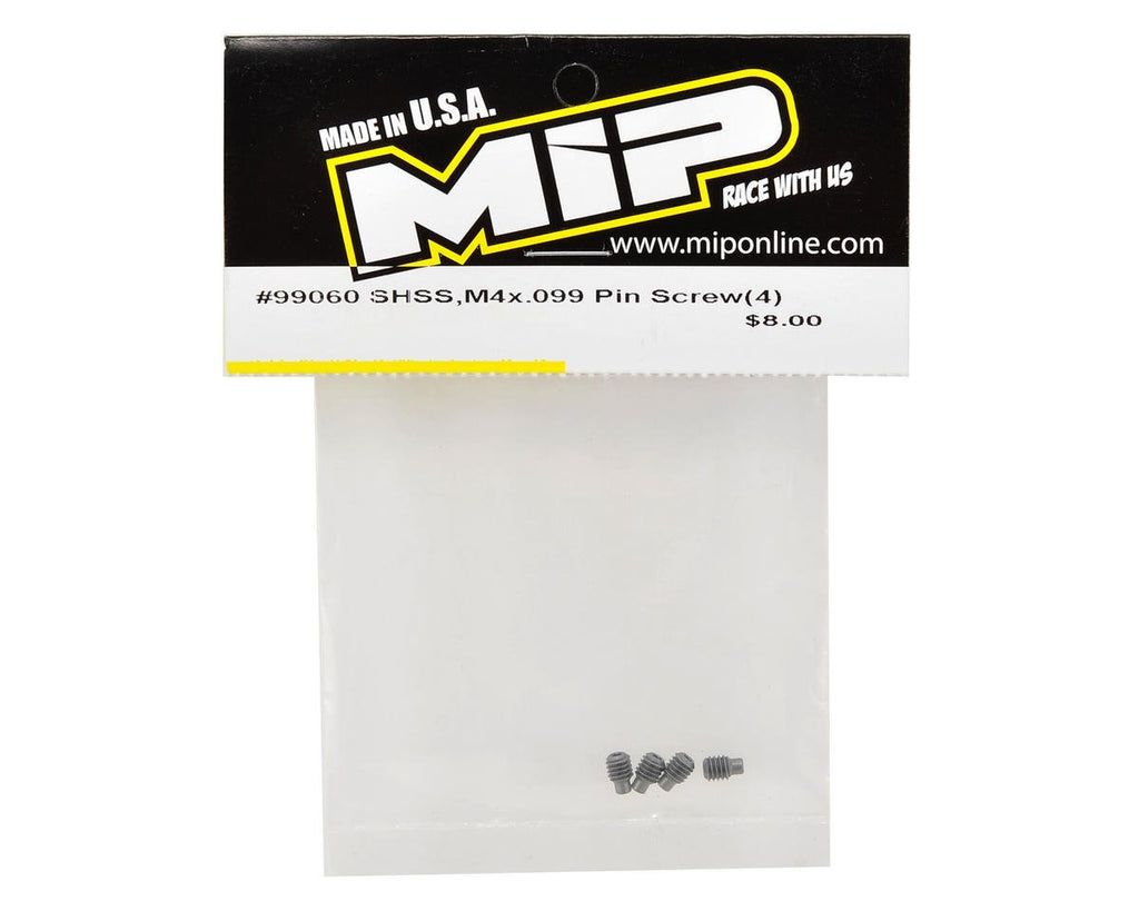 MIP 99060 HW/SHSS M4x.099 Pin Screws (4)