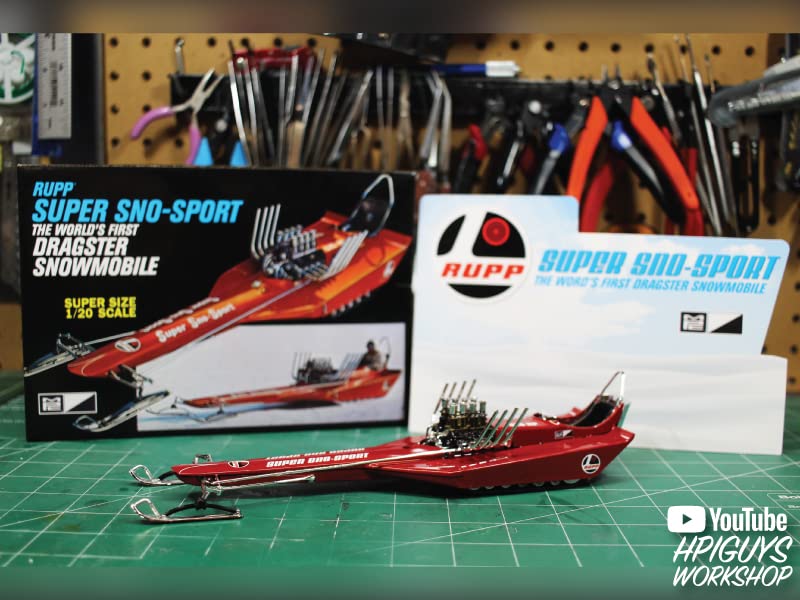 MPC 961 Rupp Super Sno-Sport Snow Dragster 1:20 Model Kit