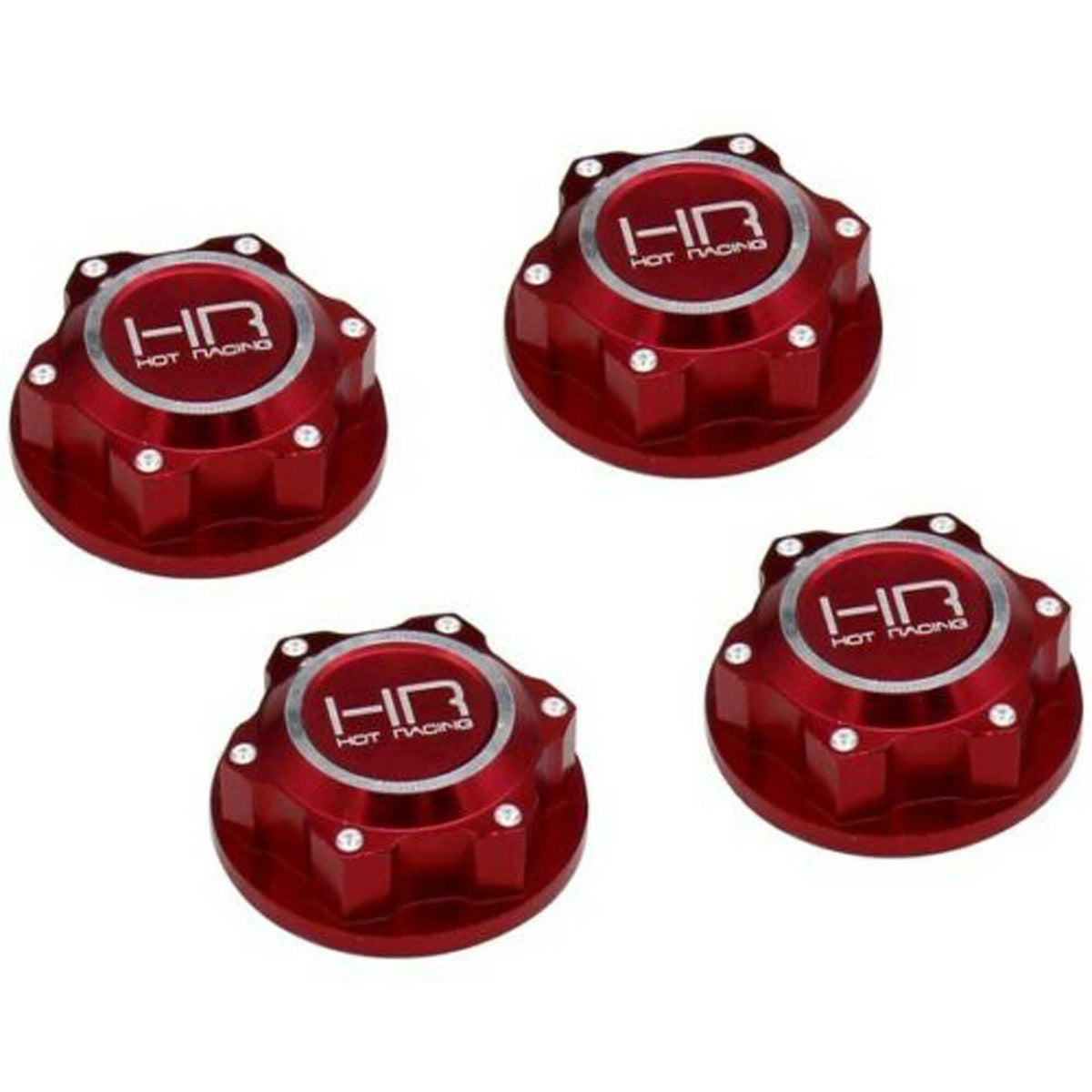 Hot Racing AFE10M02 Serrated Dirt Shield Wheel Nuts: Arrma 1/5