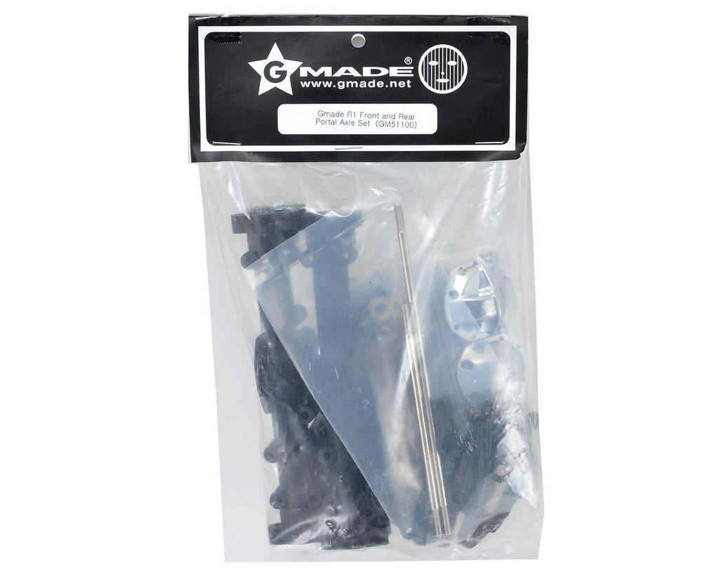 Gmade 51100 R1 Front and Rear Portal Axle Set