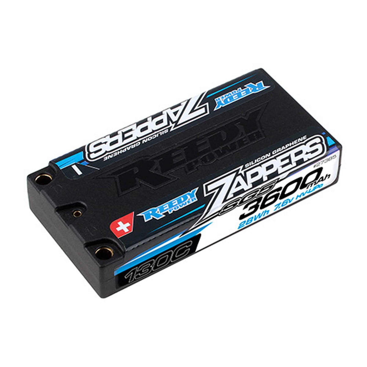 Associated 27385 Zappers SG5 3600mAh 130C 7.6V LP Shorty Battery