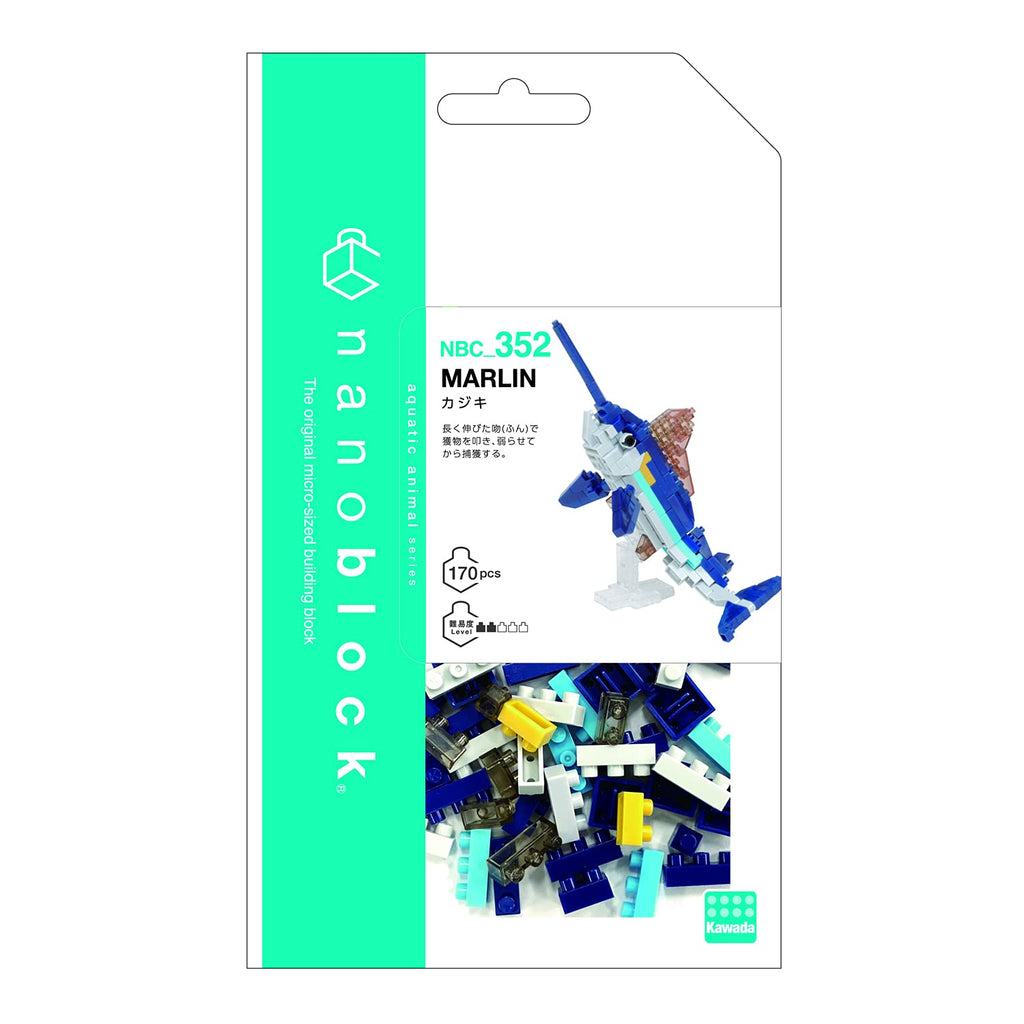 Nanoblock 22157 Marlin "Sea Friends" Nanoblock Collection Series