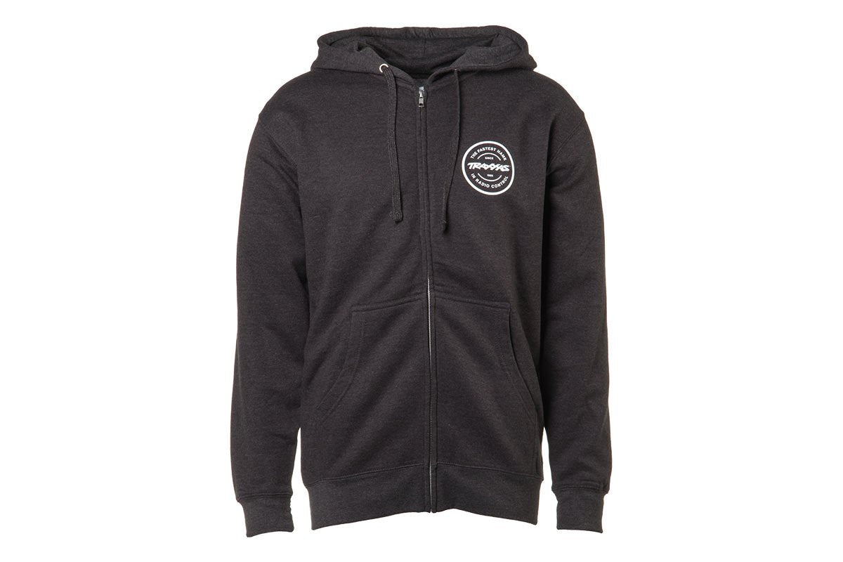 Traxxas 1390-S Token Zip Hoodie, Charcoal Medium