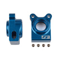 Team Associated 92270 RC10B74.1 FT Rear Hubs, Blue Aluminum