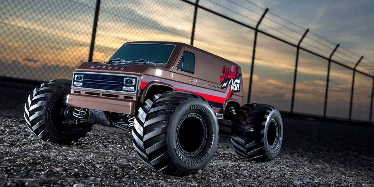 Kyosho 34412T1 Fazer Mk2 Mad Van 1/10 4WD Readyset RTR Monster Truck