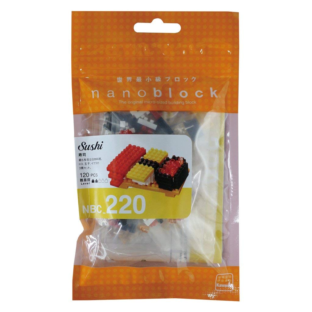 Nanoblock 20502 Sushi "Foods", Nanoblock Collection Series