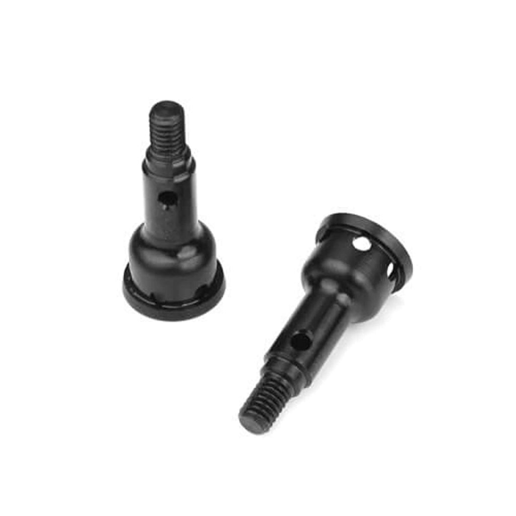 Tekno RC 6573F Stub Axles (front, hardened steel, 2pcs): EB410