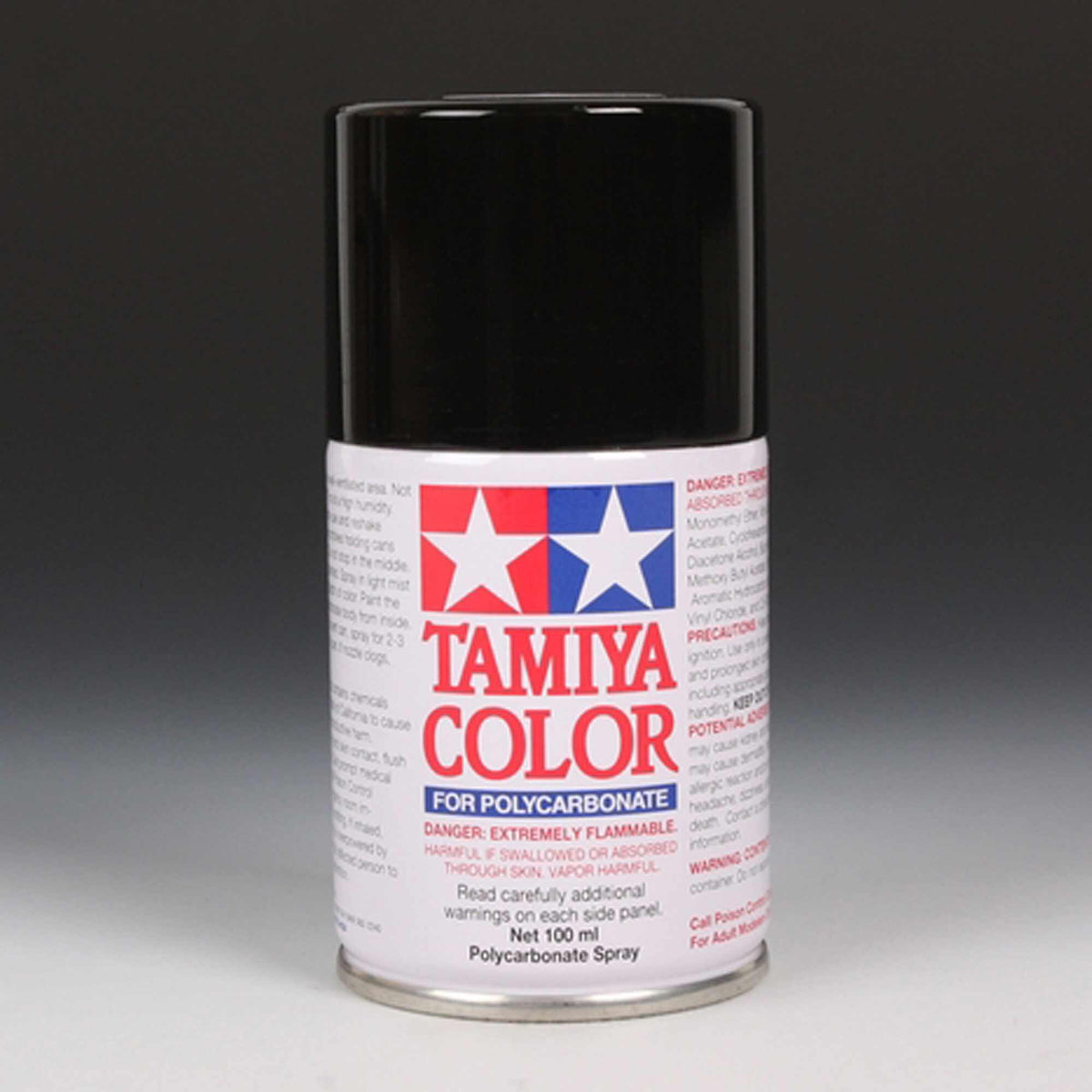 Tamiya 86005 Polycarbonate RC Body Paint 100ml Spray Can PS-5 Black