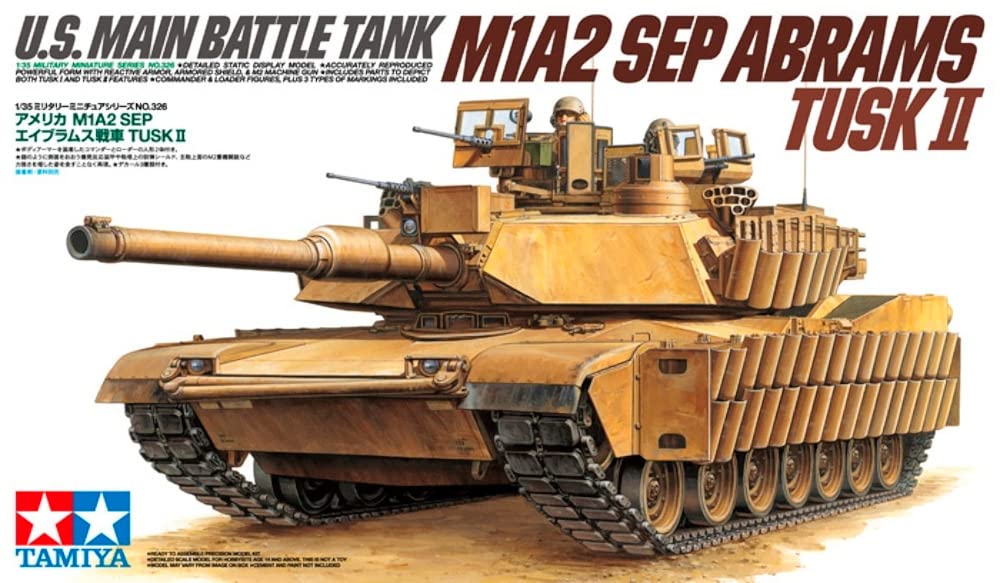 Tamiya 35326 1/35 US Main BattleTank M1A2 SEP Abrams TUSK II