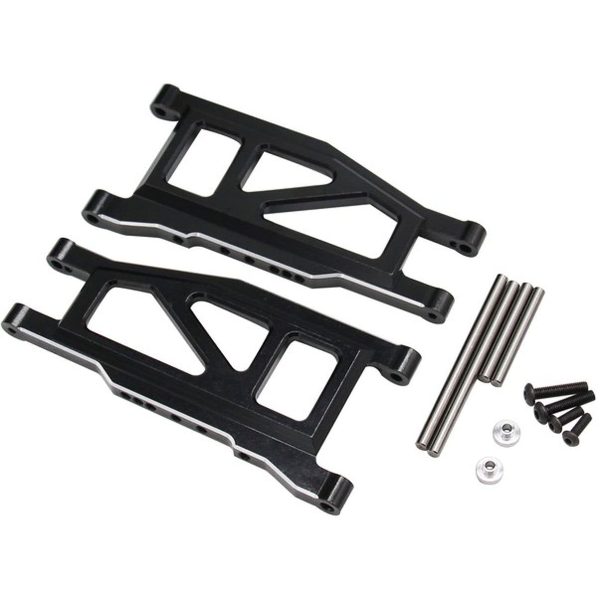 Hot Racing RUF5501 Ruf5501 Aluminum Lower Arms Rustler 4x4