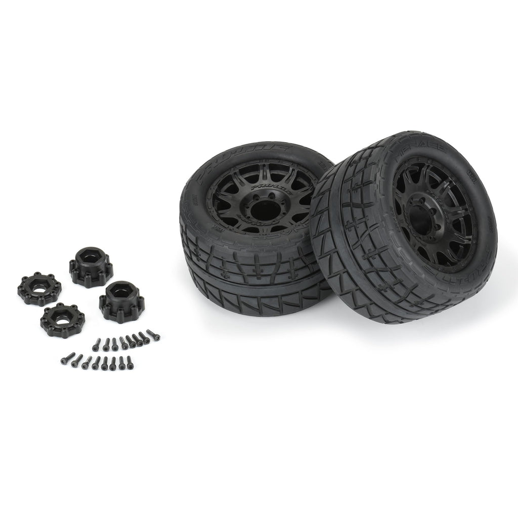 Pro-Line 1020610  Menace 3.8St Tires Mounted (2):17mmMT