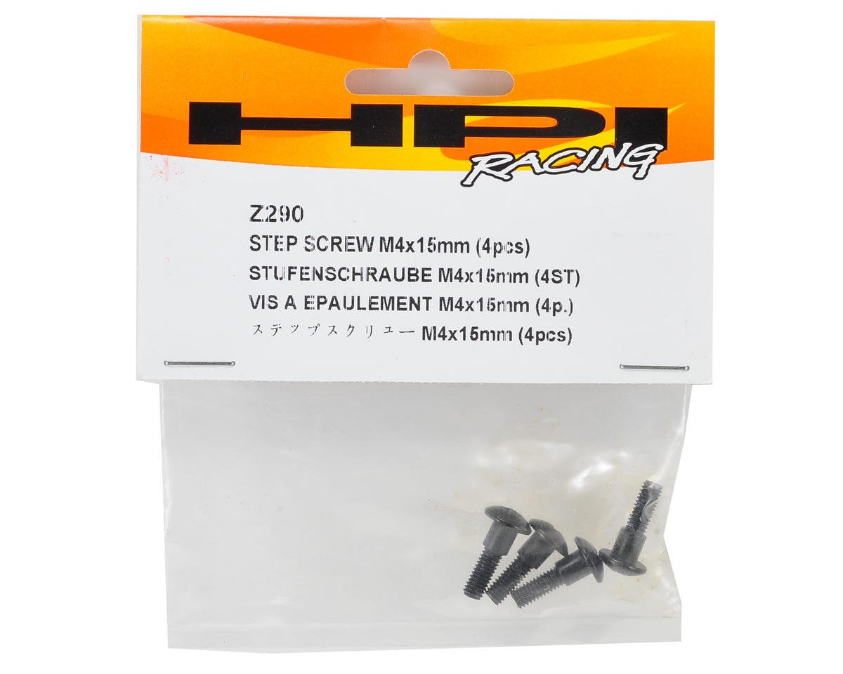 HPI Racing Z290 Step Screw M4X15mm (4pcs)