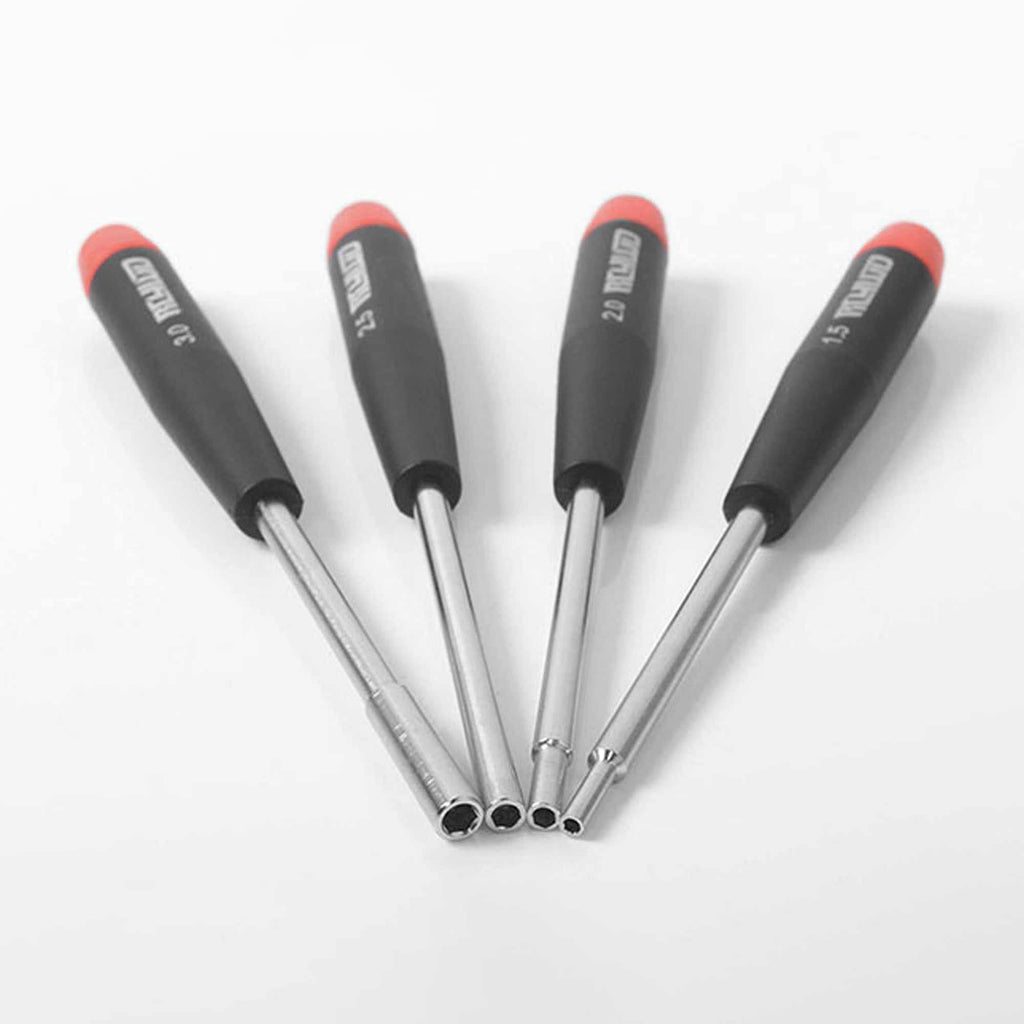 RC4WD ZF0030 4pc Precision Metric Hex/Nut Driver Set