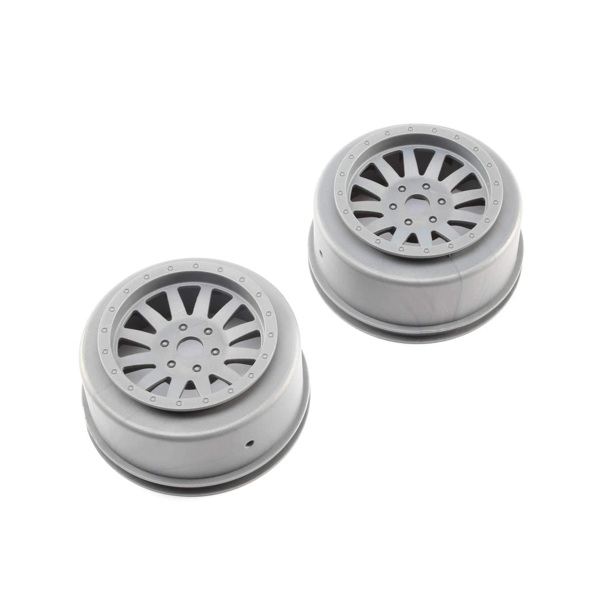 Losi LOS45020 Wheels, Silver (2): 1/6 Super Baja Rey