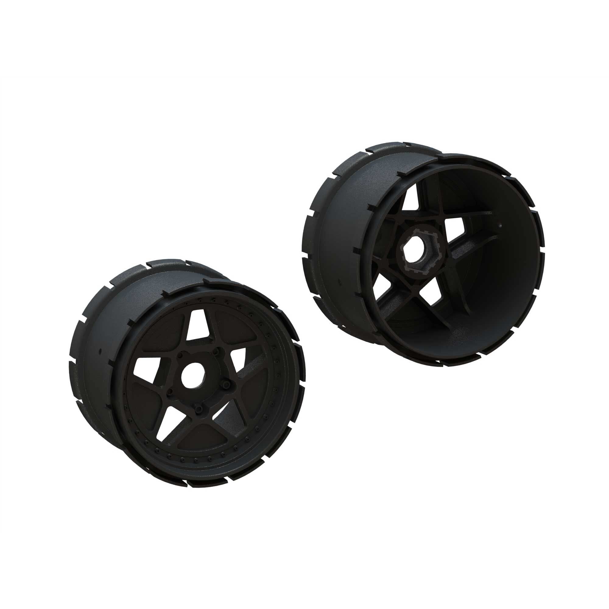 Arrma 510123 MT Wheels 4.9in 24mm Hex (1pr)